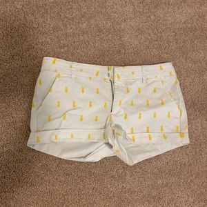 Women’s pineapple shorts